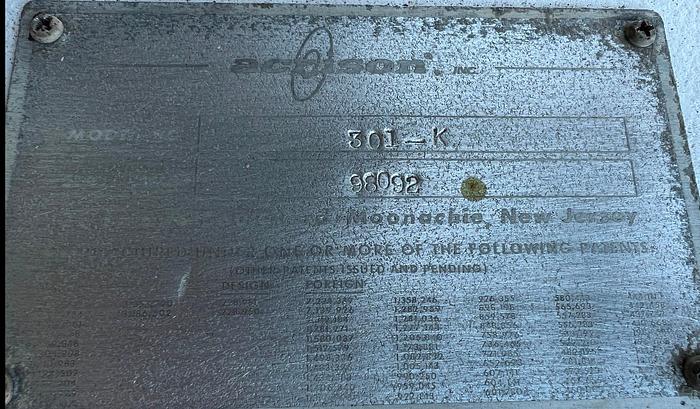 Used Mixer, Ribbon, Continuous, Stainless Steel, 3/4 HP #C7455086