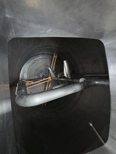 Used Tank, 2,750 Gallon, 316 Stainless Steel, Jacket, Agitated, #5991019