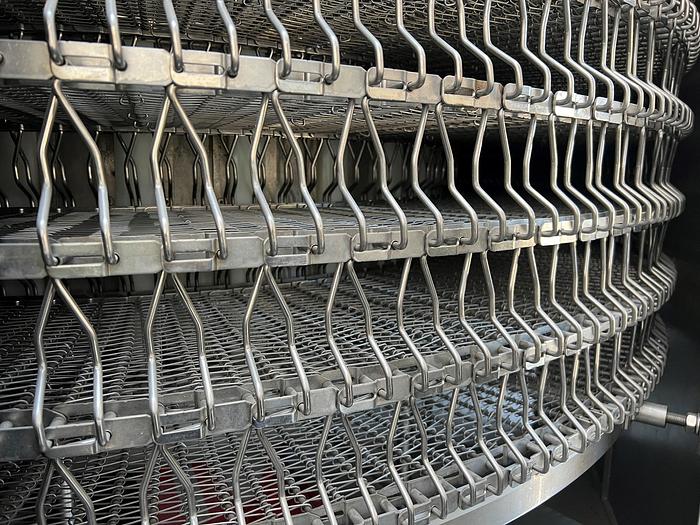 Used Spiral Freezer, Linde Gas, Cryoline CS-110, Stainless Steel, Nitrogen #4416471