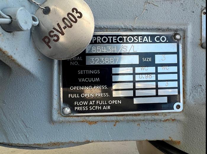 Used Tank, 4,000 Gallon, Stainless Steel, UL-142 Vessel, Modern Welding #S745125