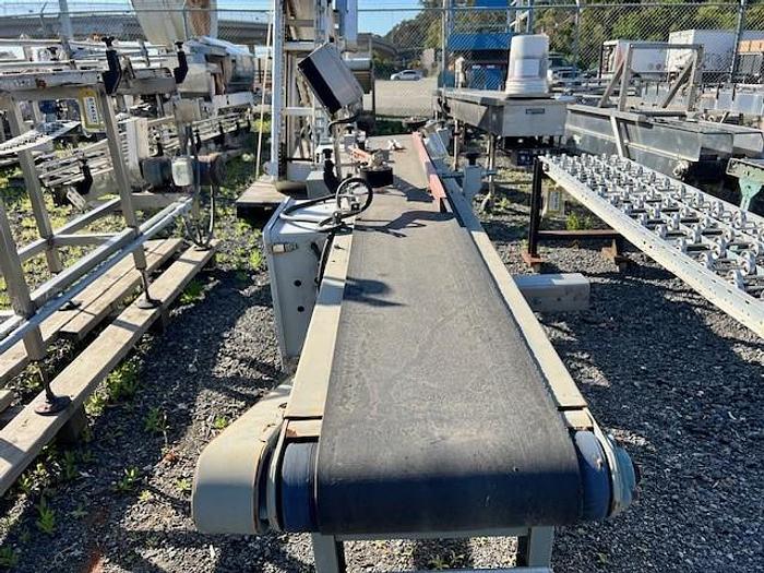 Used Conveyor, Belt, 12" X 10', C/st, Hytrol, #S742329
