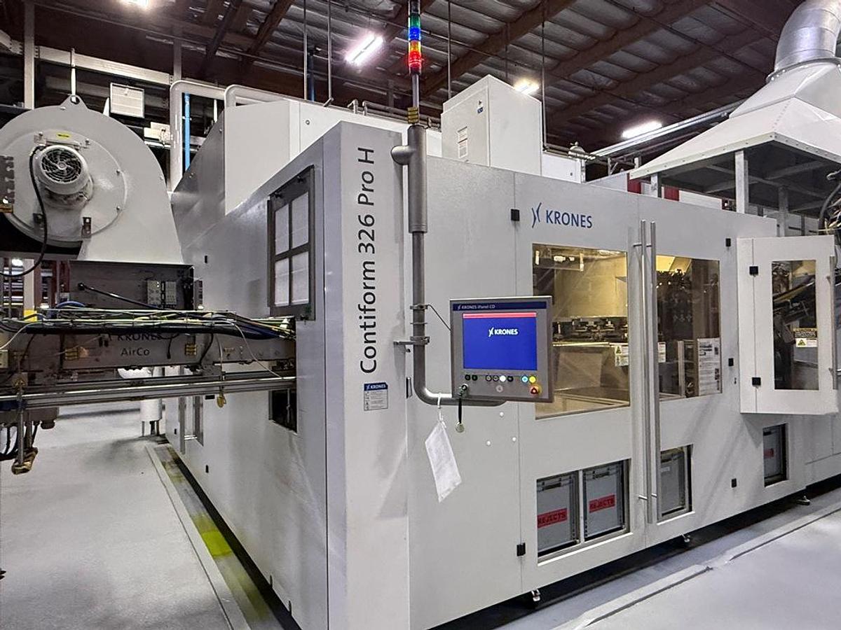 Used Blow Mold System, 26-Cavity, Krones Contiform 326 Pro H, 2017, with Preform Sorter & Vision System, #5991613