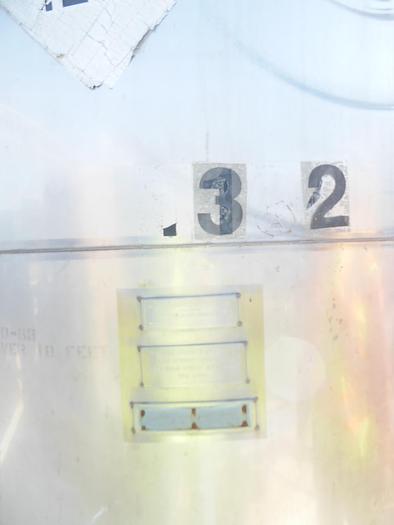 Used Tank, 3,450 Gallon, Stainless Steel, 8' x 12', Valley Foundry (Two Available) - #5485858