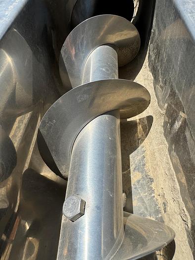 Used Conveyor, Screw, 6" x 10', Stainless Steel, With Drive, #5880239