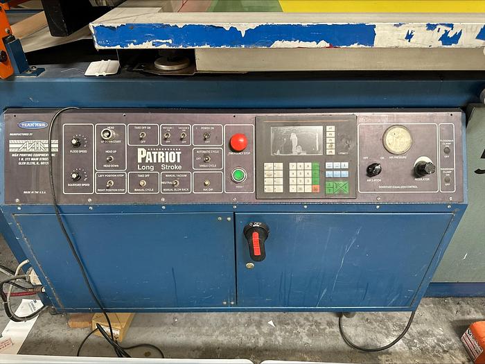 Used Screen Printer, Vitran, Model 52-148, Long Stroke, UV Dryer - #4702551