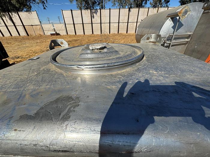 Used Tank, 550 Gallon, 316 Stainless Steel, LiquiTote, #5991119