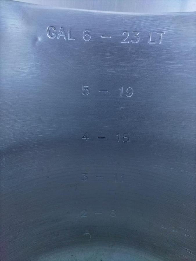 Used Kettle, 6 Gallon, Stainless Steel, Vulcan, Model VKT64, (3) #5991934