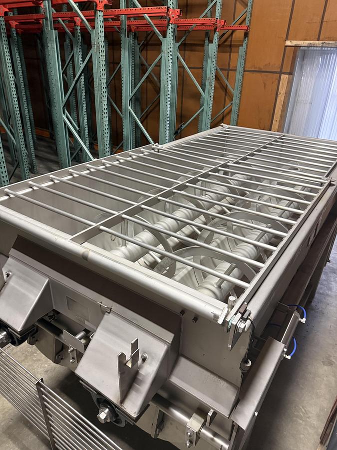 Used Mixer, Ribbon, Dual Shaft, Meat, Feed Auger, #5991733