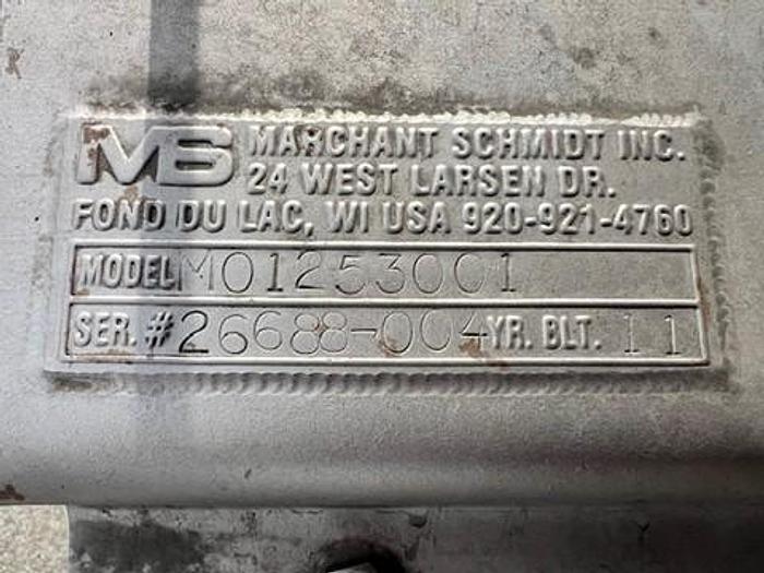 Used Feeder, Screw, Marchant Schmidt, Model MO1253001, Powder #S745374