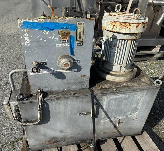 Used Pump, Hydraulic Power Pack, 10 HP, Drive for Westfalia Decanter #S745428