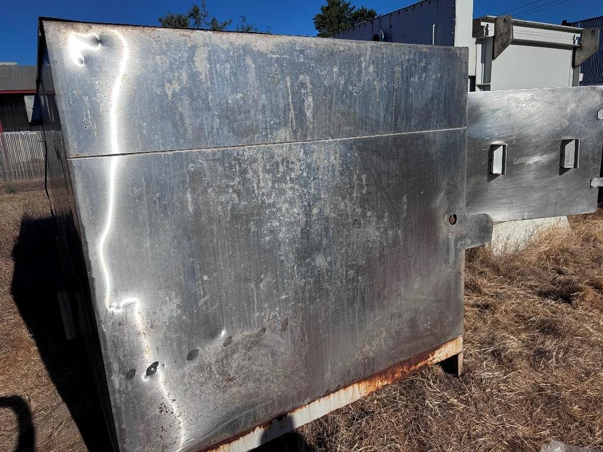 Used Roaster System, Dual Bed, (2) 12' L x 6' W Beds, Gas Fired, Stainless Steel, #5991873