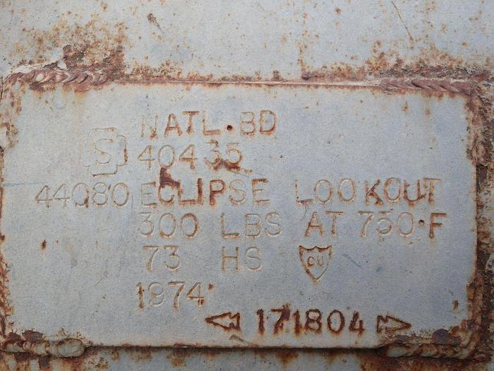 Used Boiler, Hot Oil, Eclipse Dowtherm, 750,000 BTU, Gas/Oil, #S733018