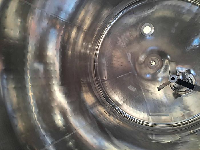 Used Reactor, 925 Gallon (3,500 Liter), Stainless Steel, Precision Stainless, Jacketed, 50 PSI Internal #S745200