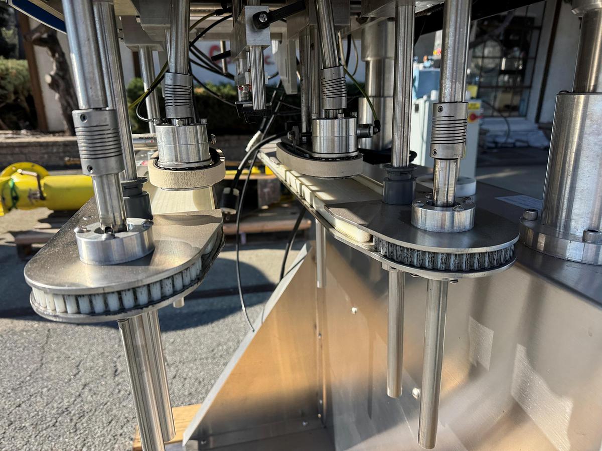 Used Jar Filling & Capping Line, Inline Filling Systems, Piston Filler, Capper & Cap Feeder, #5991602