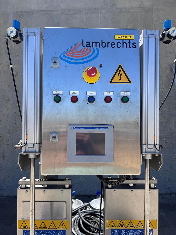 Used Filler, Keg, Sanitizer, Lambrechts, Compact 235, Tank #A743617