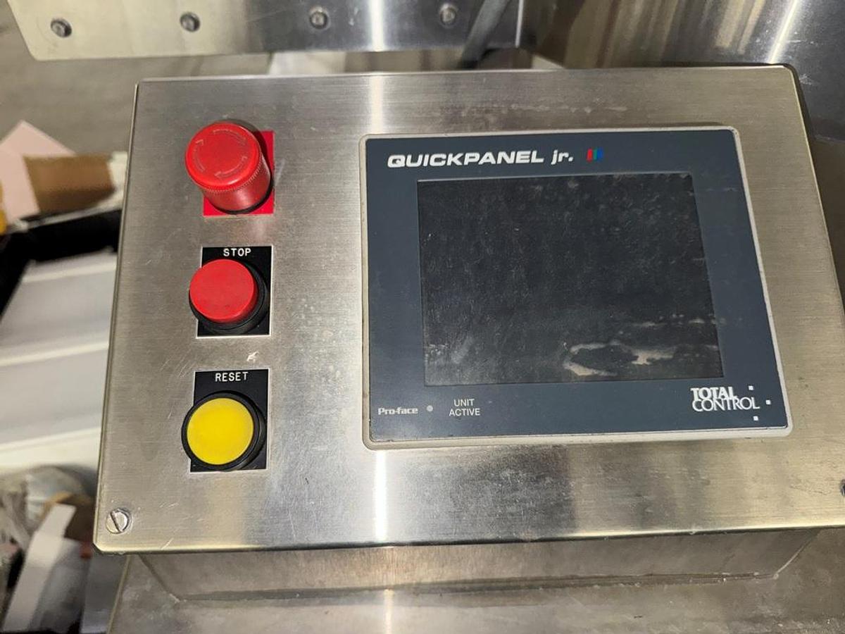 Used Filler, Piston, Monoblock, M&O Perry with (3) Filamatic Piston Fillers, Crimper, Stainless Steel, #5991418