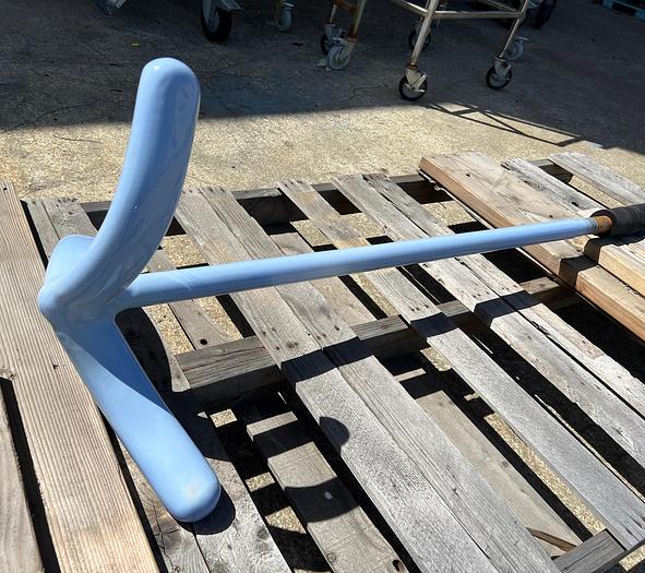 Used Reactor, 100 Gallon, Glass Lined, De Dietrich, 150 PSI, Jacketed, Agitated #S744732