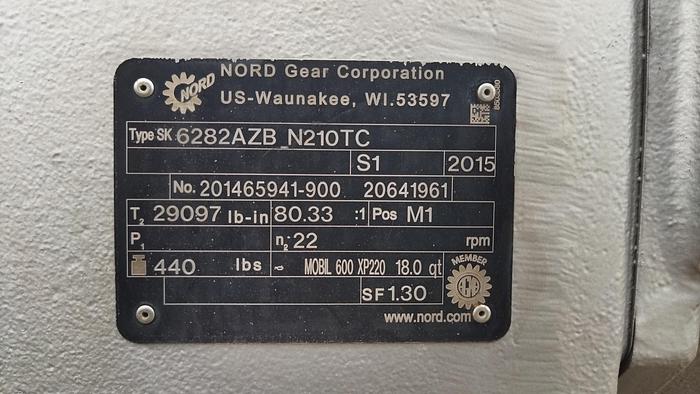 Used Stainless Steel 16" x 36' Long Shaftless Screw Conveyors