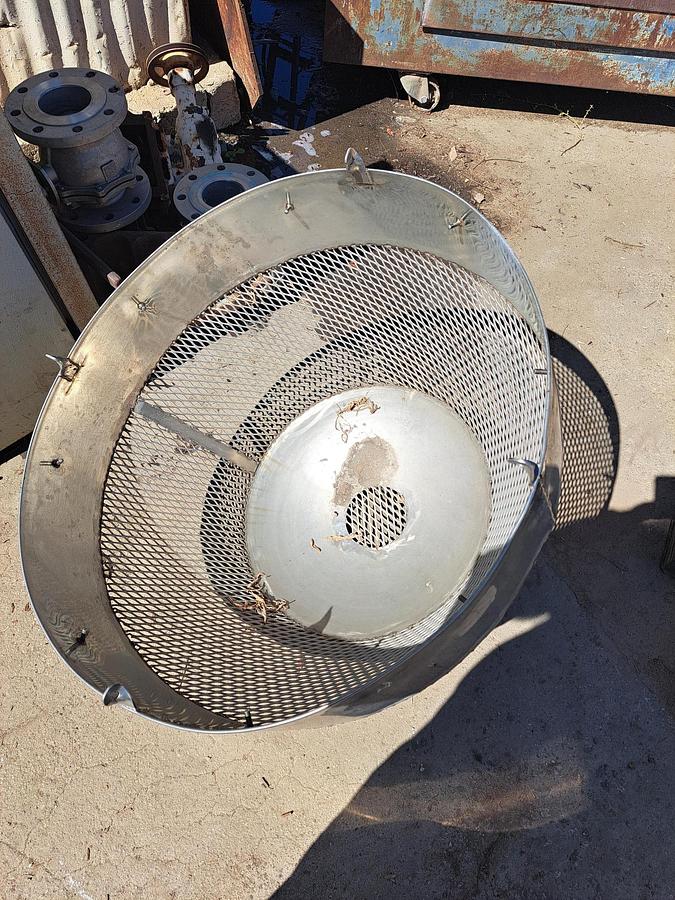 Used Kettle, 60 Gallon, S/st, John Lentz, Perf Bask, #S449120