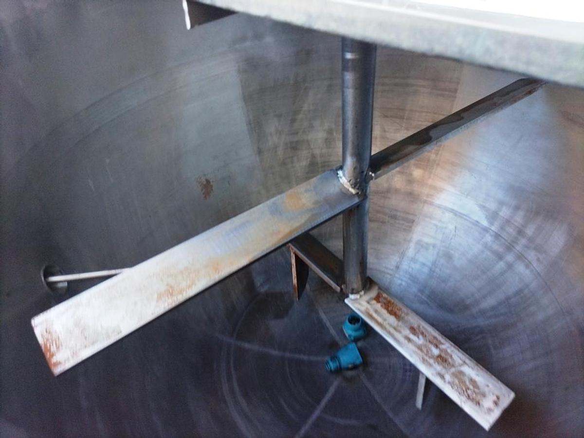 Used Kettle, 200 Gallon, Jacketed, Stainless Steel, Agitator, Lee Industries, 2 HP, #5991933