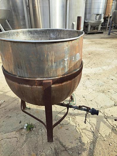 Used Kettle, 80 Gallon, S/st, Jkt, 40 PSI, Groen #S745331