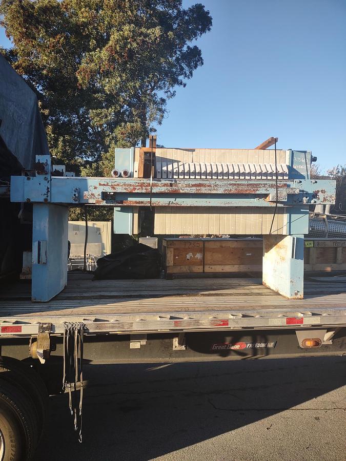 Used Filter, P&F, 31.5" X 31.5", PPL, 26 Chamber, Hoesch, #S375610