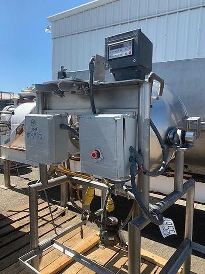 Used Kettle, 70 Gallon, Jacketed, Stainless Steel, Tilting, Burkhard, #5991935