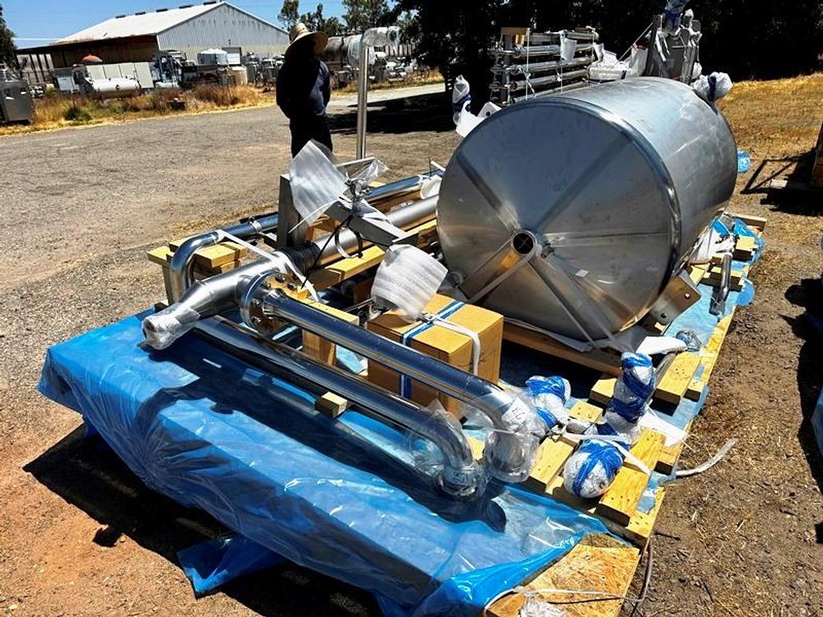 Unused Pasteurizer System, Sugar, Alfa Laval, PHE Type, 66 GPM, 316 Stainless Steel, #5991412