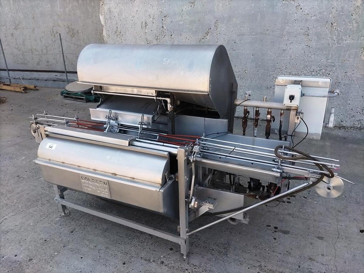 Used Filler, Can, Open Style, Solbern, Model 301, Stainless Steel, #5991928