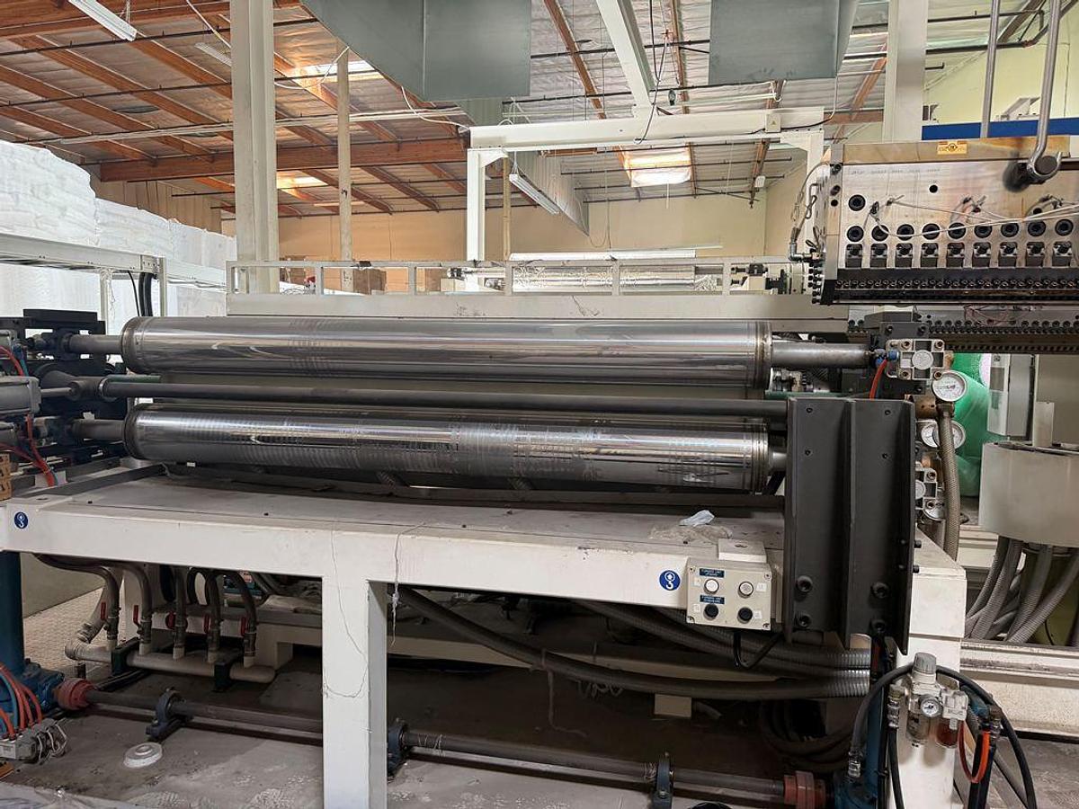 Used Extruder, Bubble Wrap System, 3-Layer, 72" wide, #5991826