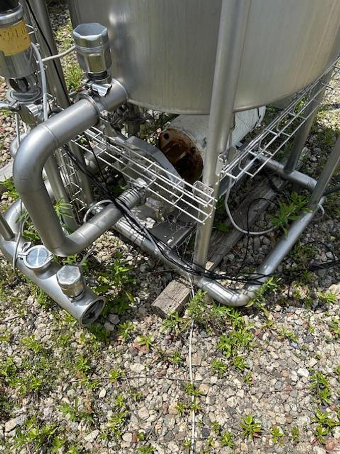Used CIP, 1-Tank, 125 Gallon, S/st, Stork, Pump, #S742968