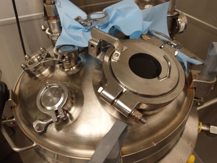 Used Reactor, 25 Gallon (100 Liters), Hastelloy, Jkt, Agitated #S745445