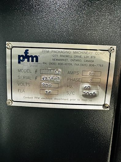 Used Wrapper, Horizontal, Flow Wrapper, PFM, Pearl, #5991168