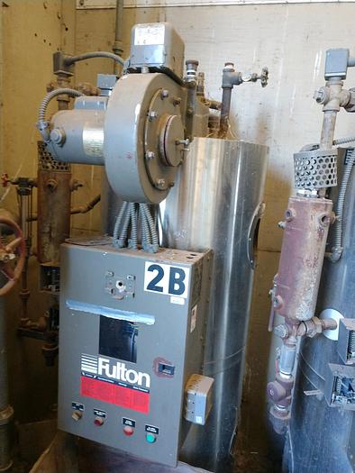 Used Boiler, 9.5 HP, Fulton, 100 PSI, Gas-fired, ICS 9.5-LE #S737079