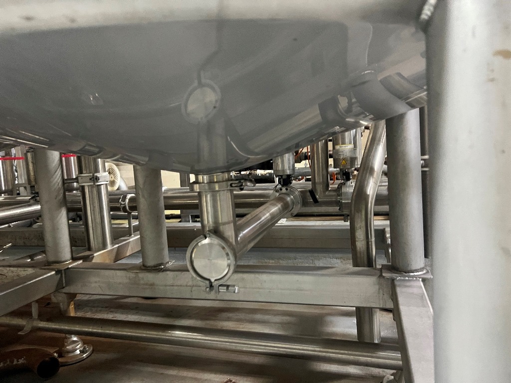 Used CIP, Quantum Solutions, 2-Tank, 250 Gallon Water & Solution Recirc Tanks, HX & Pump, #5991628