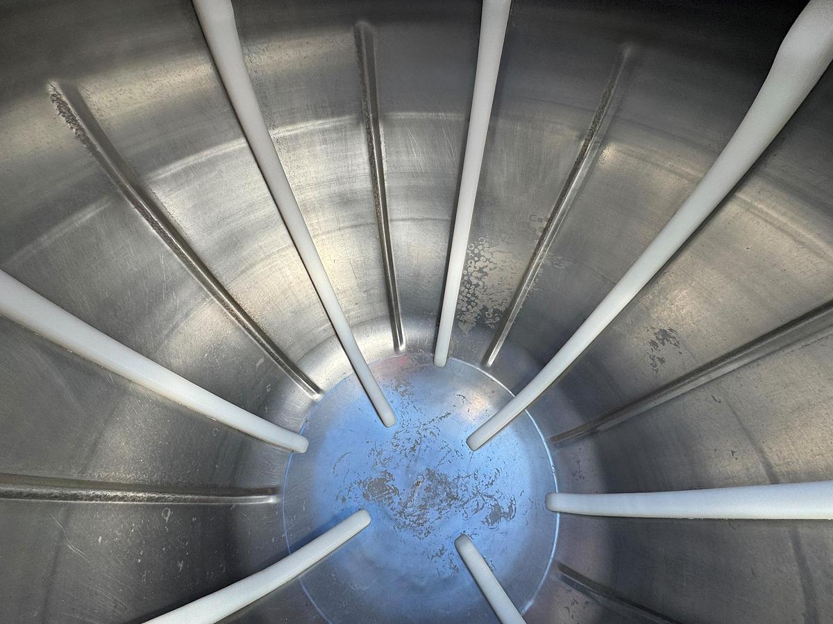 Used Coating Pan, 48" Diameter, Stainless Steel,  Baffles, (4) Available, #5991573