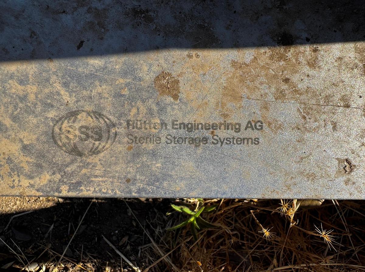 Used Tank, 55 Gallon (211 Liter), Bolz, 316L Stainless Steel, Portable, #5991464