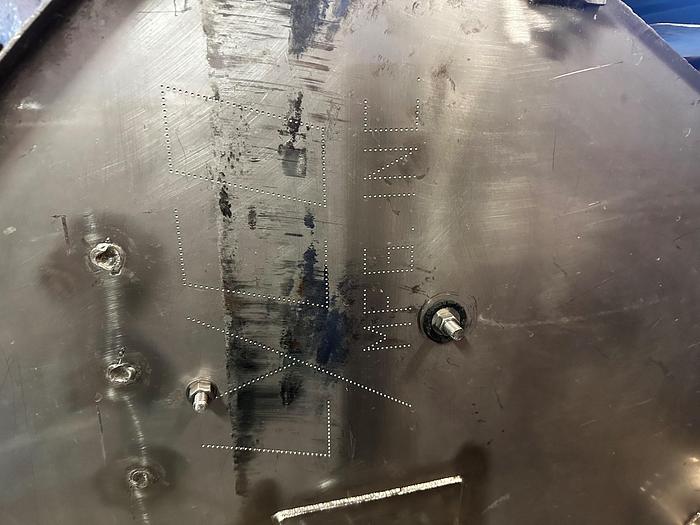 Used Parabolic Screen, 36" Wide, Stainless Steel, Lyco - #4701772