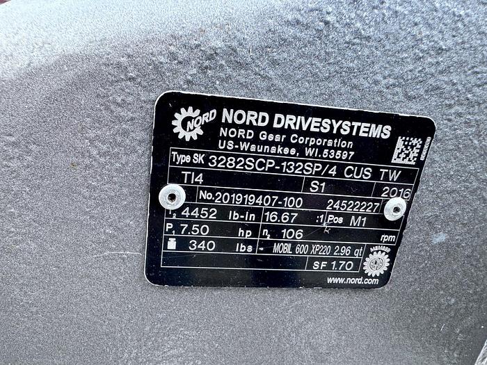 Used Hopper, 50 CF, Stainless Steel, Auger Discharge, #5990981