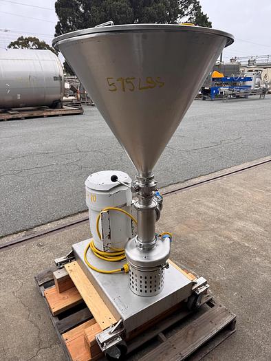 Used Mixer, High Shear, Tri-Blender, Model F3218MD-MBV-S, 15 HP, Stainless Steel, #5991319