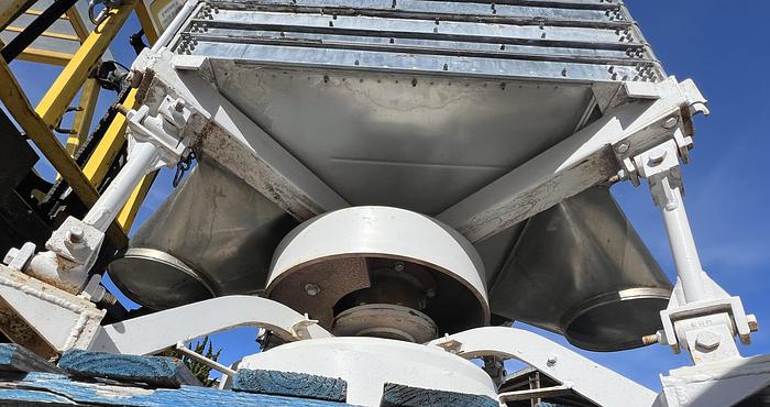 Used Screen, 30" X 30", S/st, 6-Deck, 2 HP, Gyratory Screen, #S740595