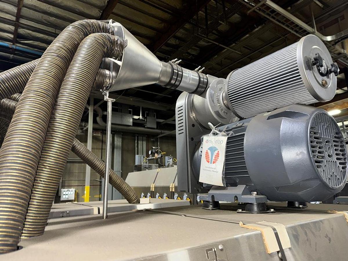 Used Dryer, Bottle, Shrink Sleeve Air Knife, Sleeves Seal, Stainless Steel, 25 HP, #5991710