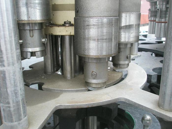 Used Filler, Capper, Scoma/Zalkin, 16-head Fill, 6-head Cap, #S733238