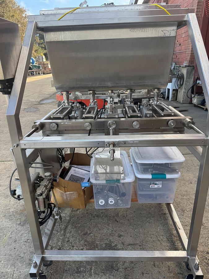 Used Jar Filling & Capping Line, Inline Filling Systems, Piston Filler, Capper & Cap Feeder, #5991602