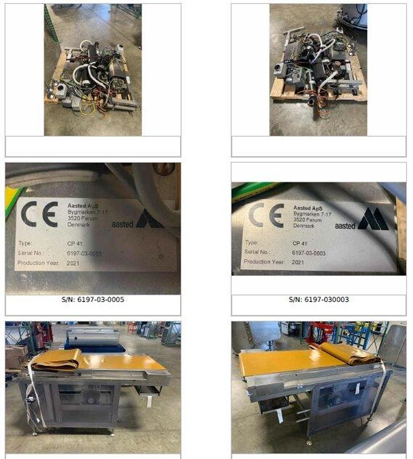 Used Cooling Tunnel, Chocolate, Nielsen Model 620, 24.4" Wide x 52.5' Cooling Length, #5991889