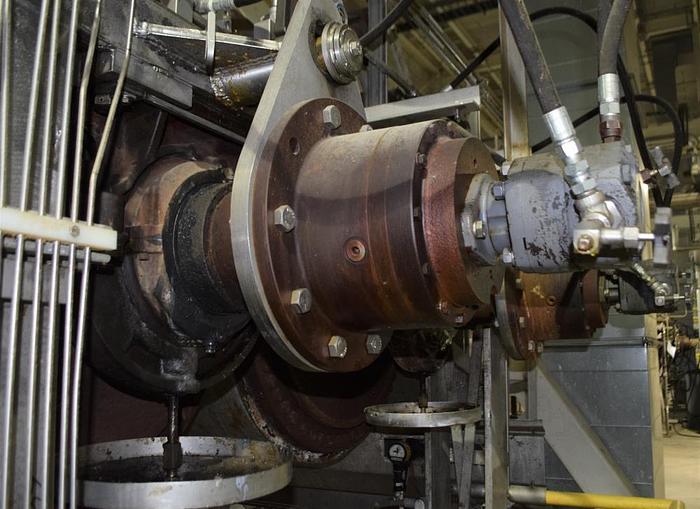 Used Dryer, Drum, Double, 42" x 120", Chrome, Beloit, 100 PSI B #D745516