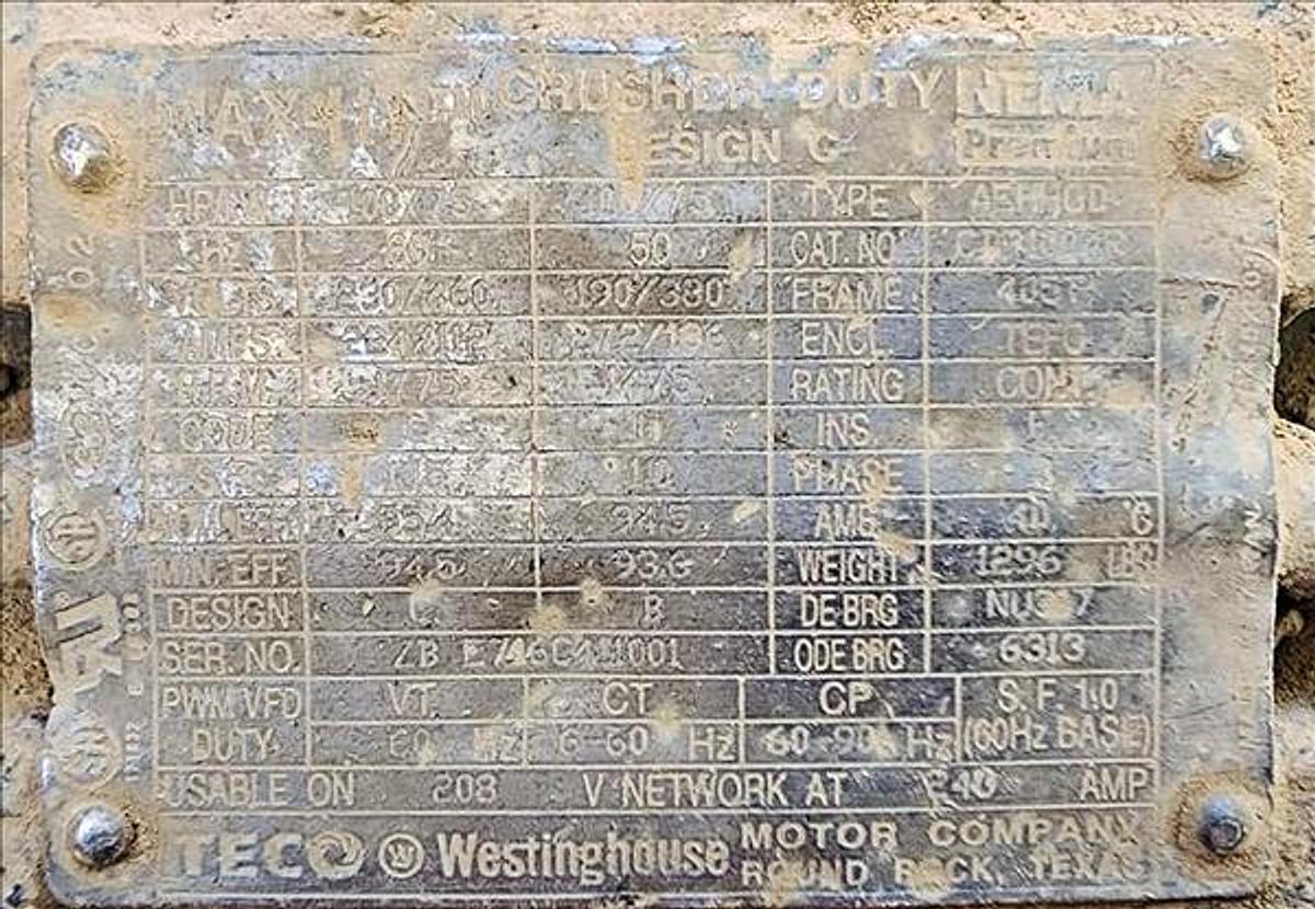 Used Feeder, Vibratory, Grizzly Feeder 60” x 30’, Steel, HR International, 100 HP #5991379