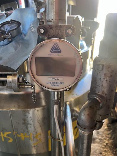 Used Tank, 25 Gallon (100 Liters), Hastelloy, Jacketed, Agitated #5991195