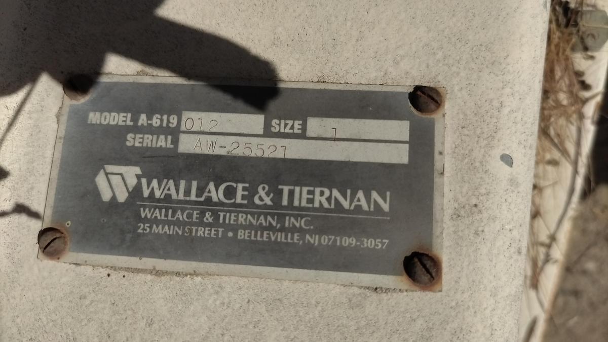 Used Scale, Discharge Valve, Wallace, Mdl A-619, Size 1, #S733521