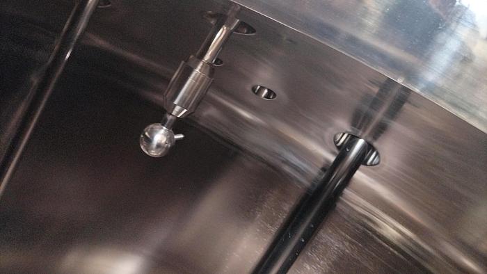 Unused CIP Skid, 2-Tank, (2) 250 Gallon, 316L Stainless Steel, A&B Process - #S745275